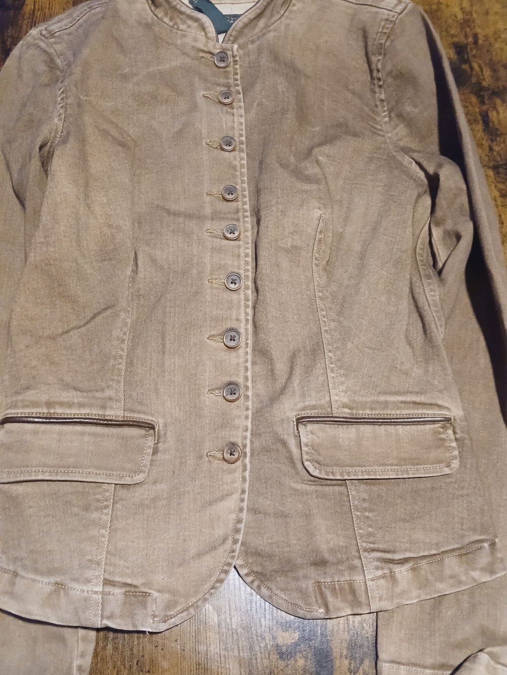 Ralph lauren Women’s Brown Tailored Button-Front Jacket